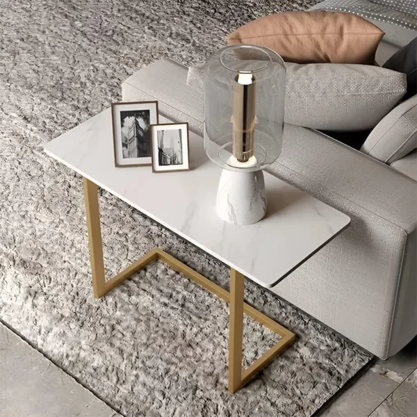 Modern White Side Table